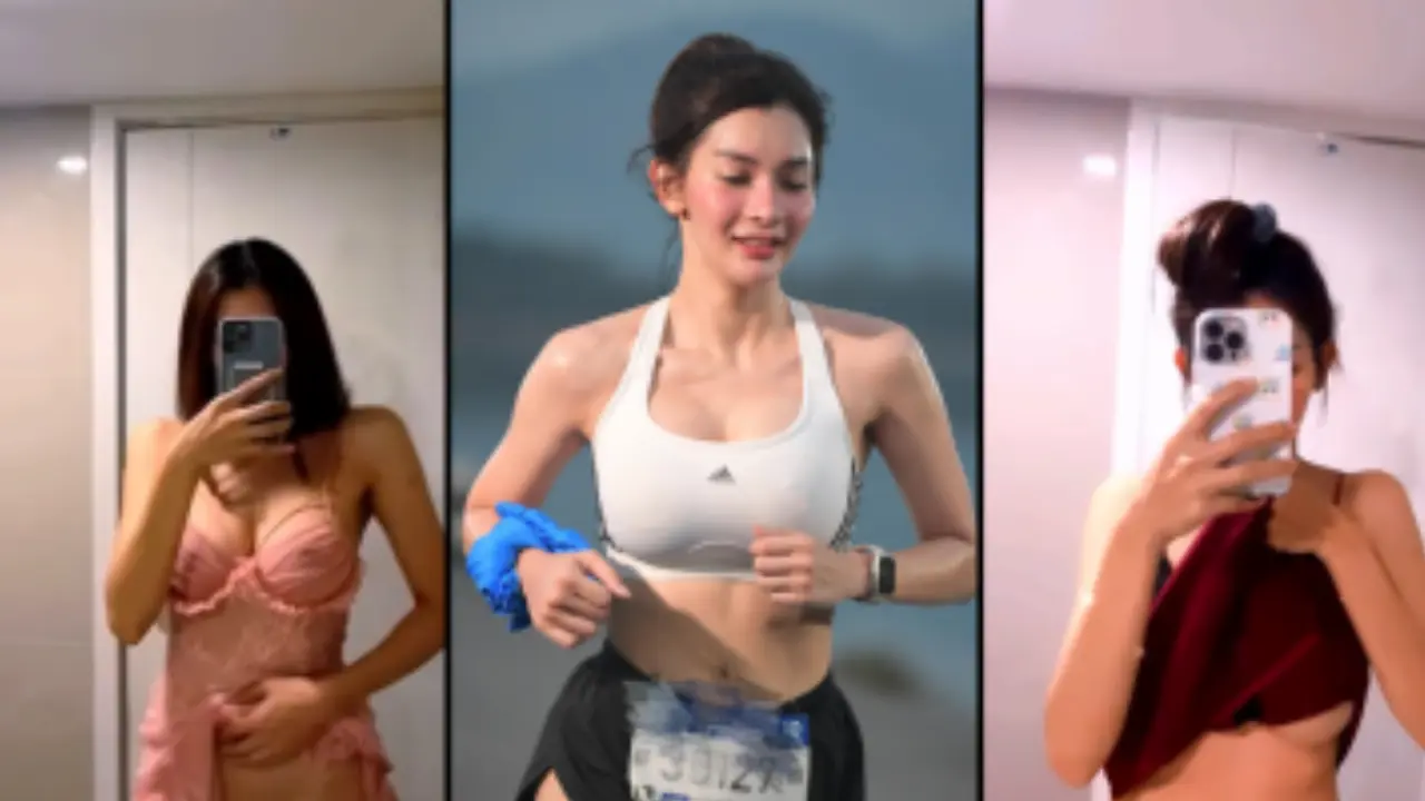 ดูหนังออนไลน์ฟรี คลิปหลุดทางบ้านสาวไทยนักวิ่งสุดสวยตั้งกล้องถ่ายพาเสียวกับหุ่น